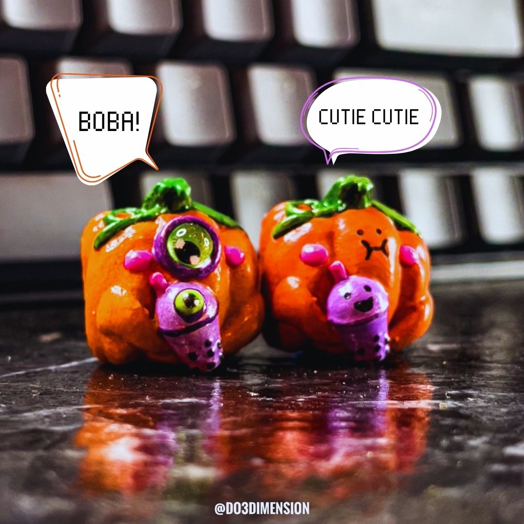 Bobaties Keycap (Spooktacular Colorway)