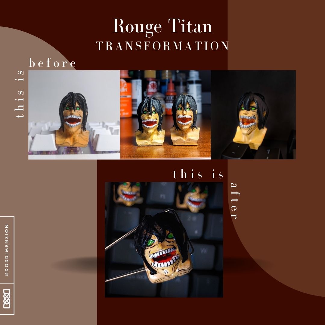 Rogue Titan Keycap - Titan Series