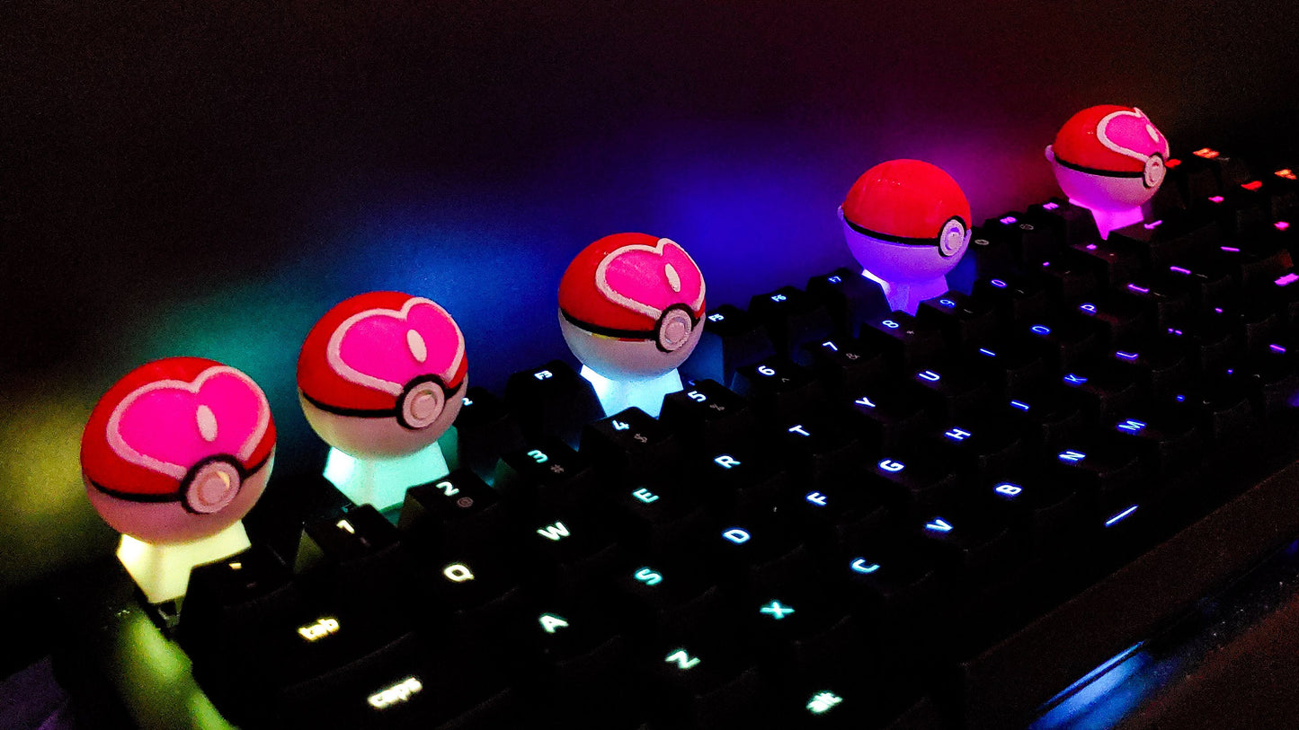 Pokémon Pokeball Keycap