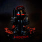 The Auditor Diorama Base Burning Flame Inspired Figure